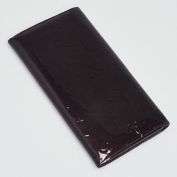 Louis Vuitton Amarante Monogram Vernis Sarah Wallet - Picture 2 of 9